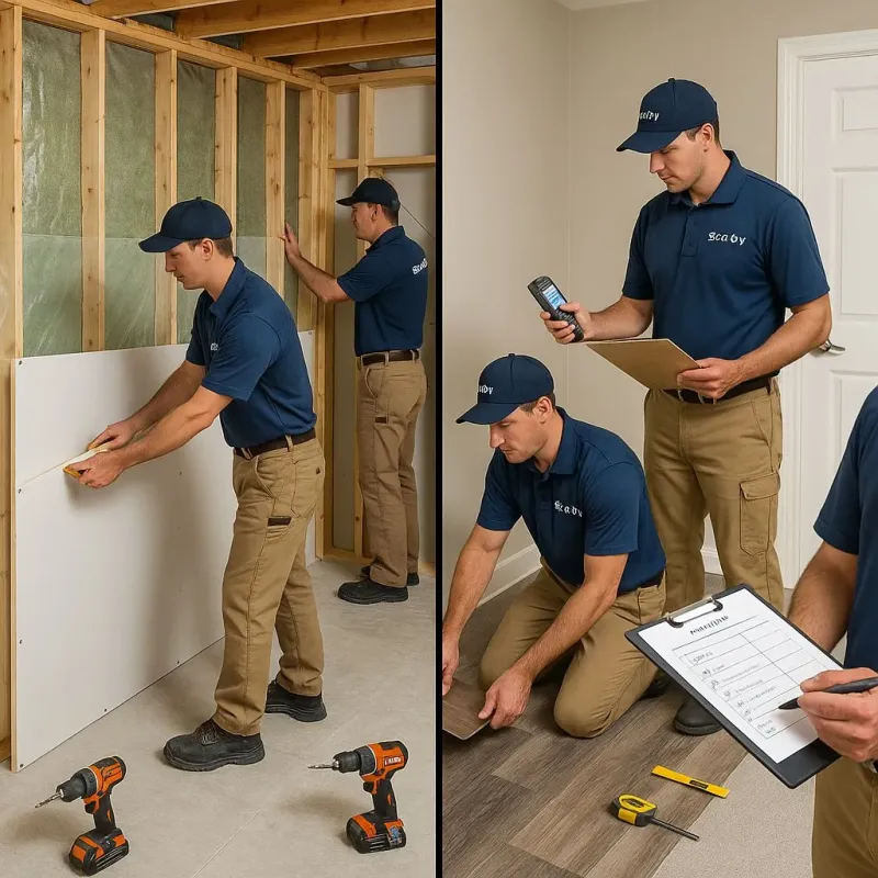 Repairs and Reconstruction process in Strafford, NH
